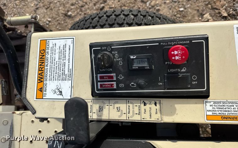 image for item EQ1388 2018 Grasshopper 623T ZTR lawn mower