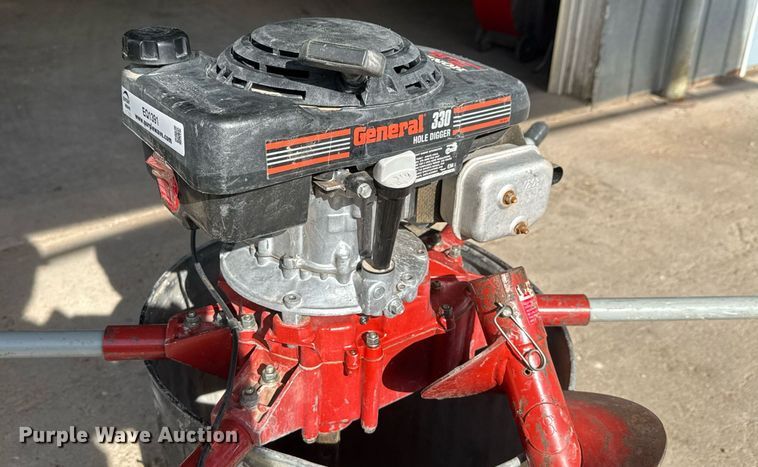 image for item EQ1391 General 330H post hole auger