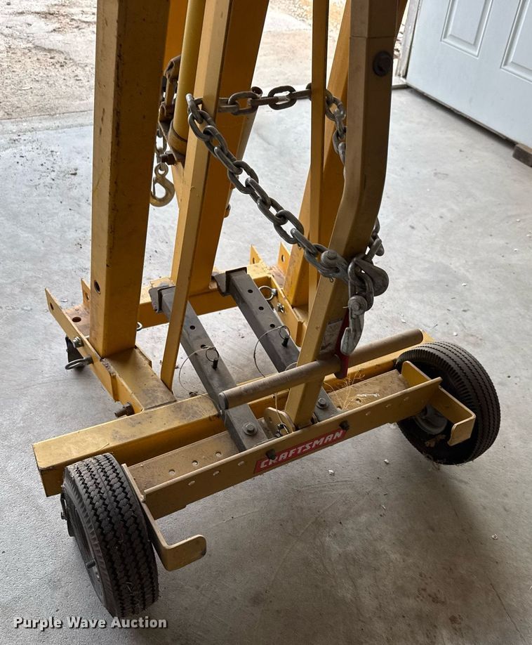 image for item EQ1392 Craftsman engine hoist