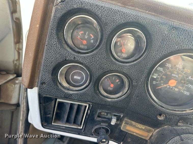 image for item EQ4577 1977 Chevrolet C30 flatbed pickup truck