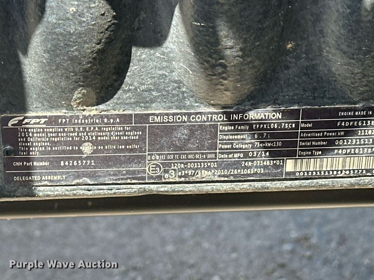 image for item EQ4578 2015 Case IH Maxxum 125 MFWD tractor