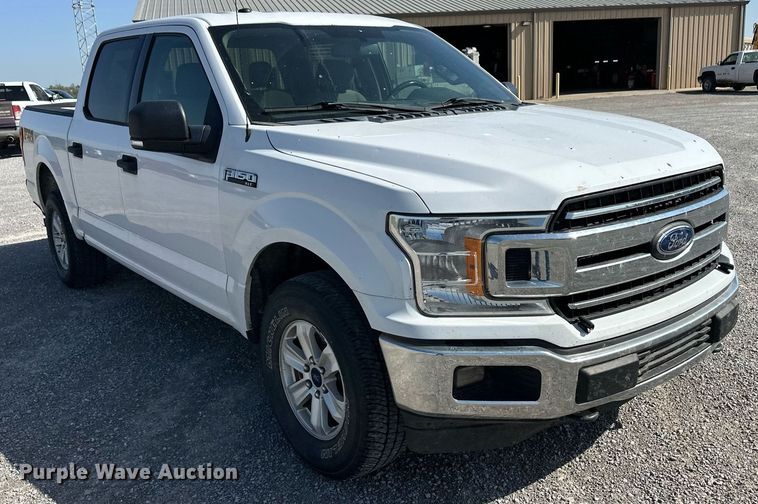 image for item EQ4586 2018 Ford F150 SuperCrew pickup truck