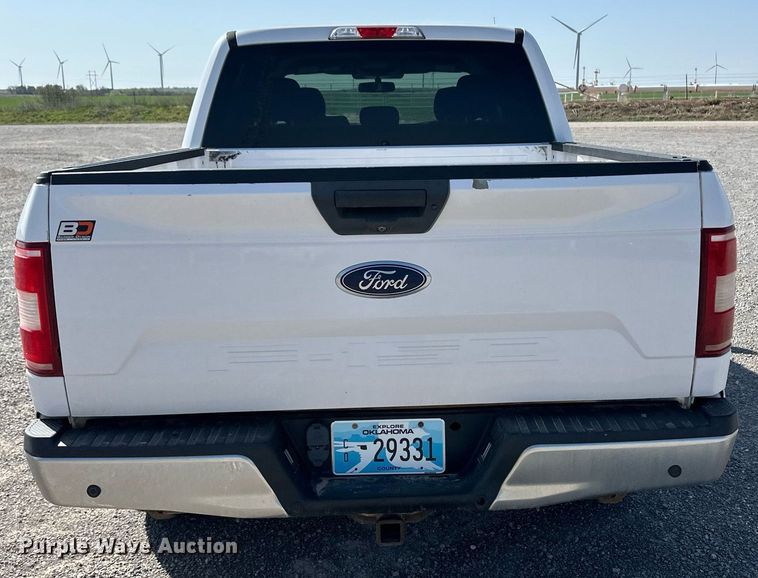 image for item EQ4586 2018 Ford F150 SuperCrew pickup truck