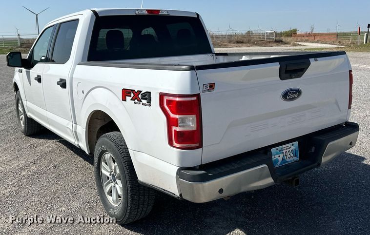 image for item EQ4586 2018 Ford F150 SuperCrew pickup truck