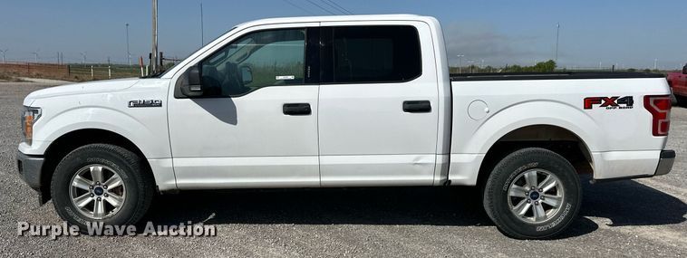 image for item EQ4586 2018 Ford F150 SuperCrew pickup truck