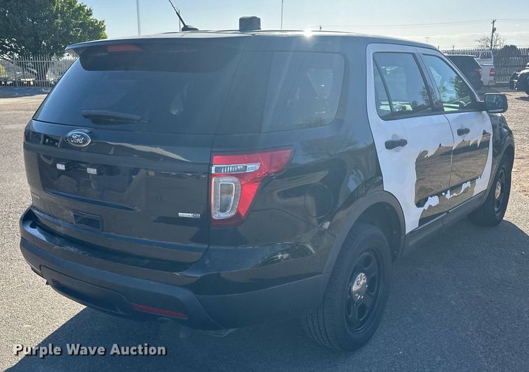 image for item EQ4600 2015 Ford Explorer Police Interceptor SUV