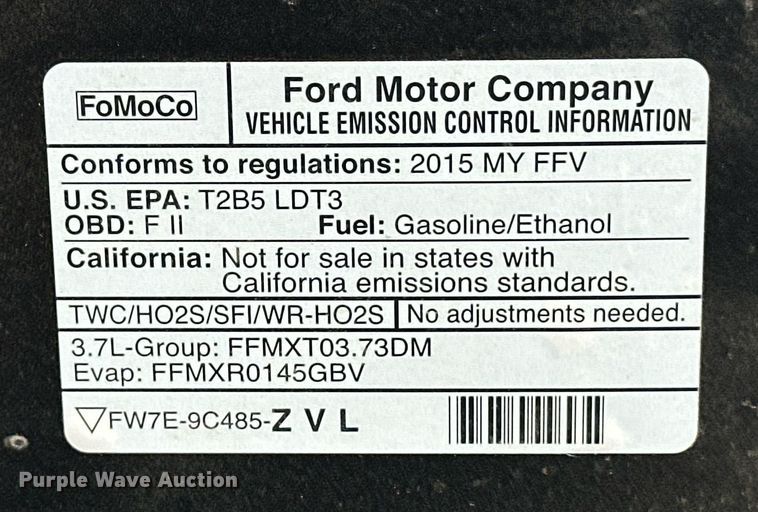 image for item EQ4600 2015 Ford Explorer Police Interceptor SUV