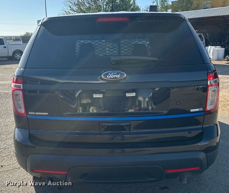 image for item EQ4601 2015 Ford Explorer Police Interceptor SUV