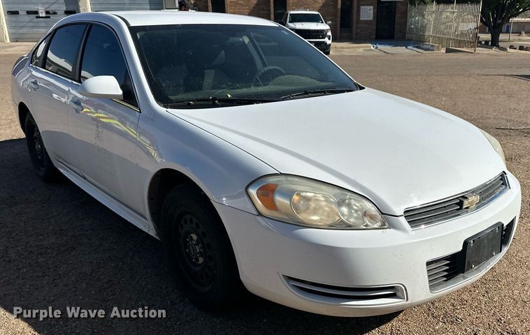 image for item EQ4607 2010 Chevrolet Impala Police Cruiser