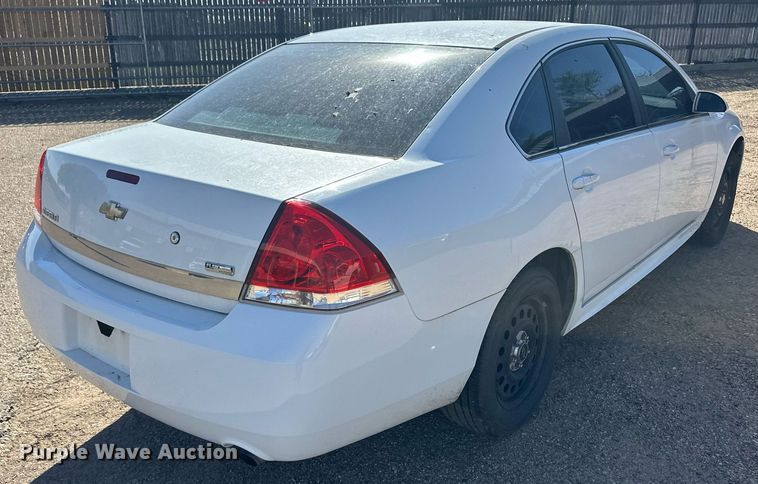 image for item EQ4607 2010 Chevrolet Impala Police Cruiser