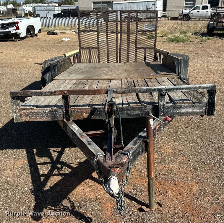 image for item EQ4609 1993 PJ utility trailer