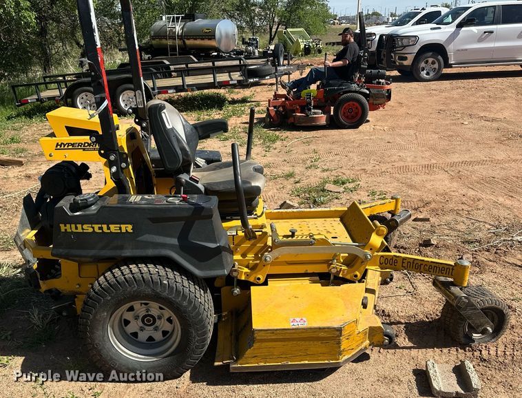 image for item EQ4616 2018 Hustler Super Z Hyperdrive ZTR lawn mower