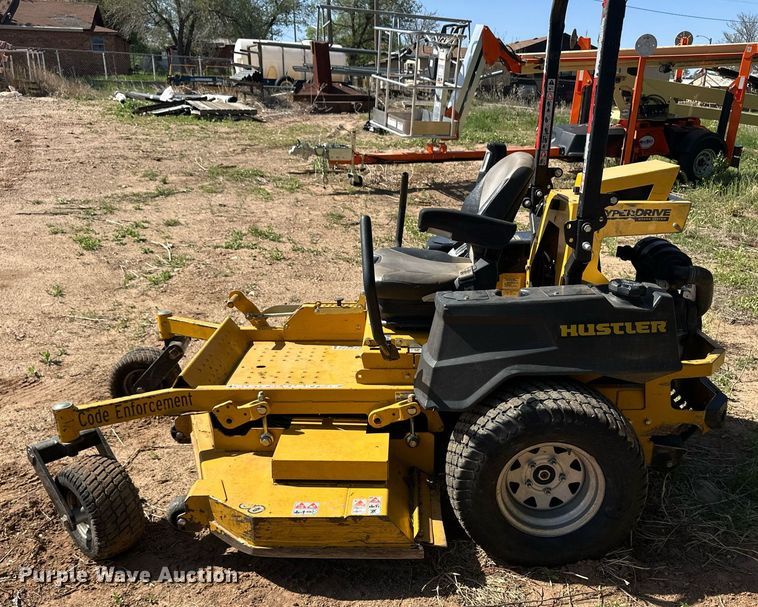 image for item EQ4616 2018 Hustler Super Z Hyperdrive ZTR lawn mower