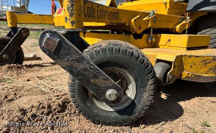 image for item EQ4616 2018 Hustler Super Z Hyperdrive ZTR lawn mower