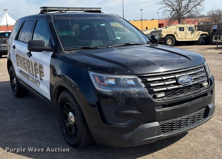 image for item EY9971 2016 Ford Explorer Police Interceptor SUV