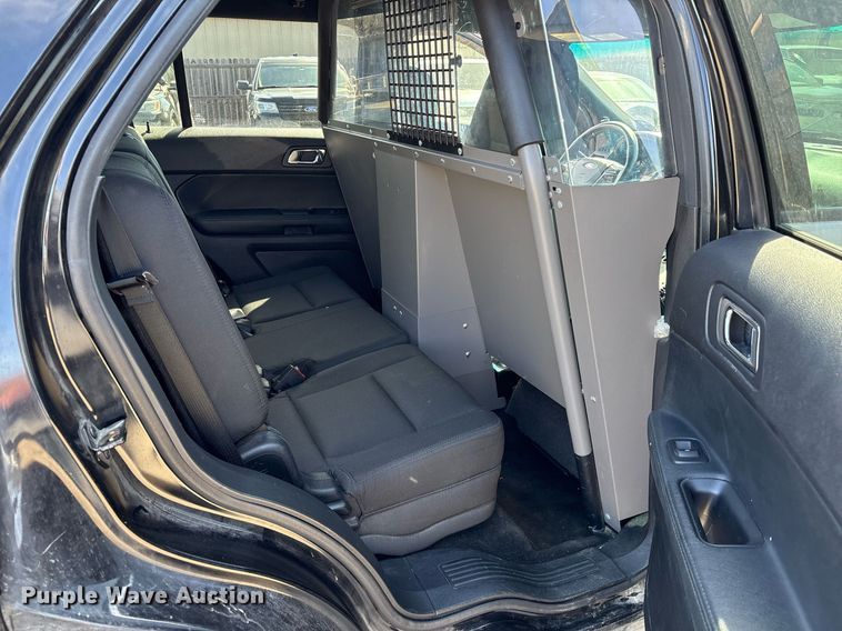 image for item EY9971 2016 Ford Explorer Police Interceptor SUV