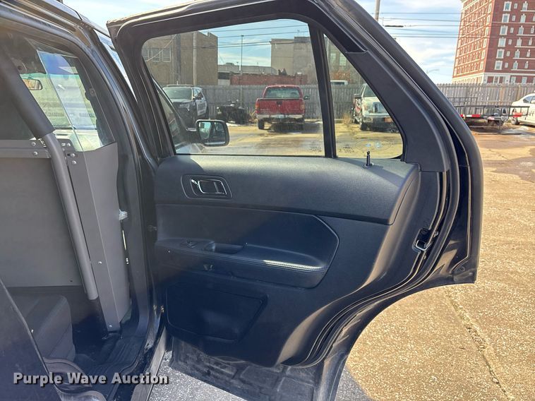 image for item EY9971 2016 Ford Explorer Police Interceptor SUV