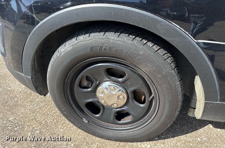 image for item EY9971 2016 Ford Explorer Police Interceptor SUV