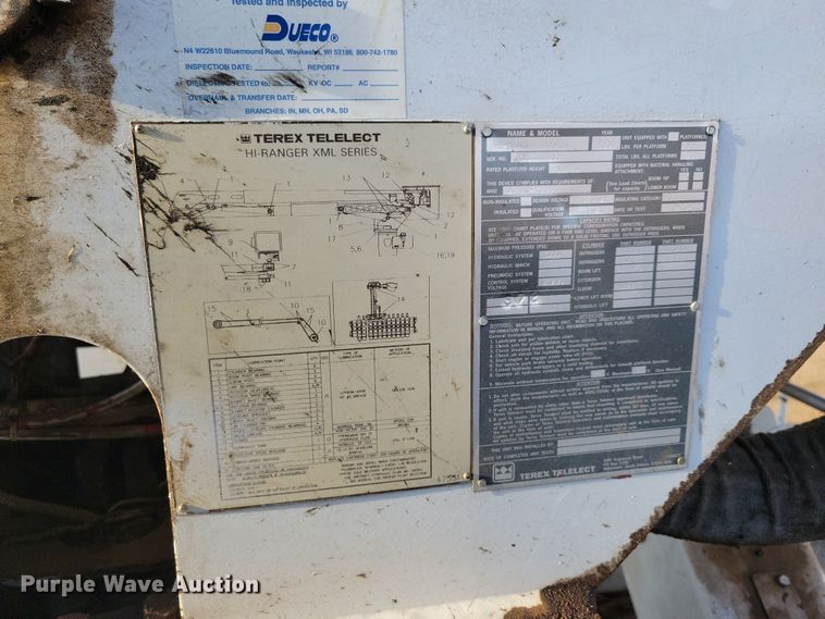 image for item NB9996 2006 Ford F750 Super Duty XL bucket truck