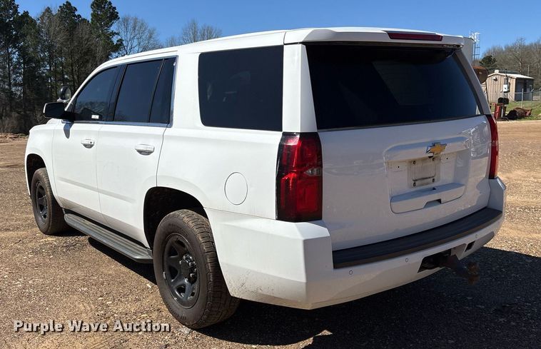 image for item OB9424 2017 Chevrolet Tahoe Police SUV