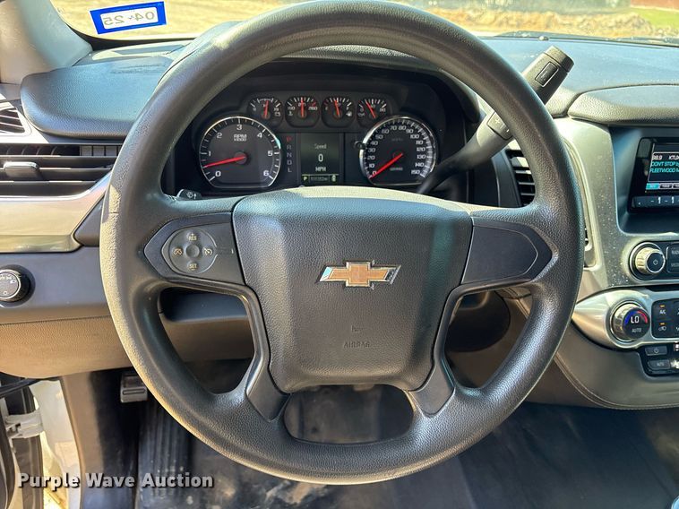 image for item OB9424 2017 Chevrolet Tahoe Police SUV