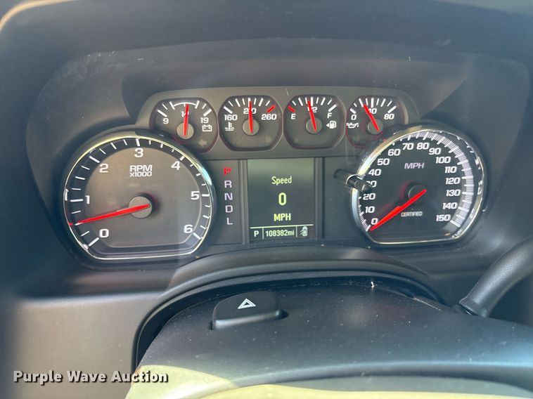 image for item OB9424 2017 Chevrolet Tahoe Police SUV