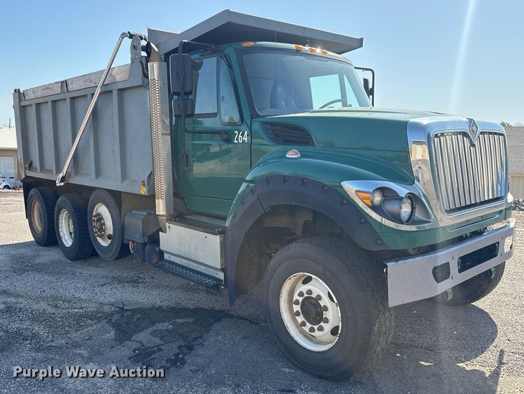 image for item OB9629 2016 International 7600 dump truck