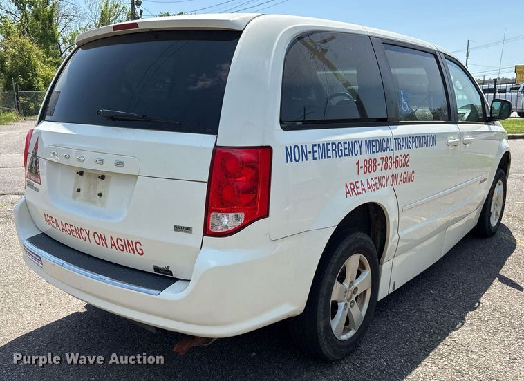 image for item OB9662 2013 Dodge Grand Caravan handicap accessible van
