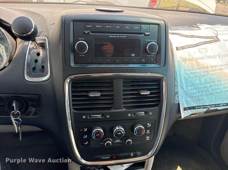 image for item OB9662 2013 Dodge Grand Caravan handicap accessible van