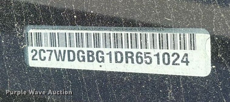 image for item OB9662 2013 Dodge Grand Caravan handicap accessible van