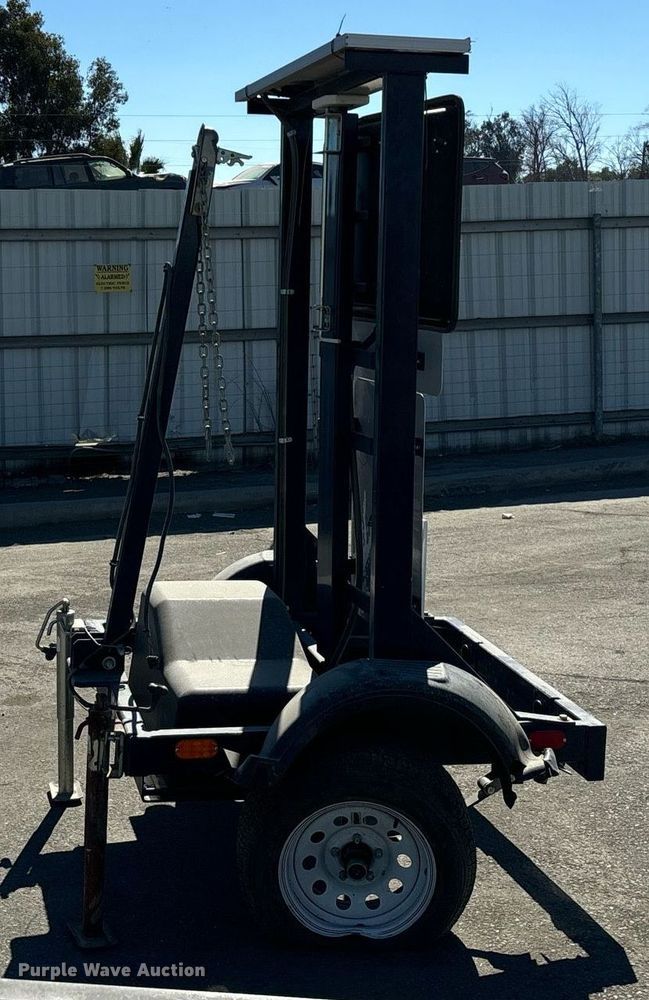 image for item YA0087 2021 Hill & Smith  radar trailer