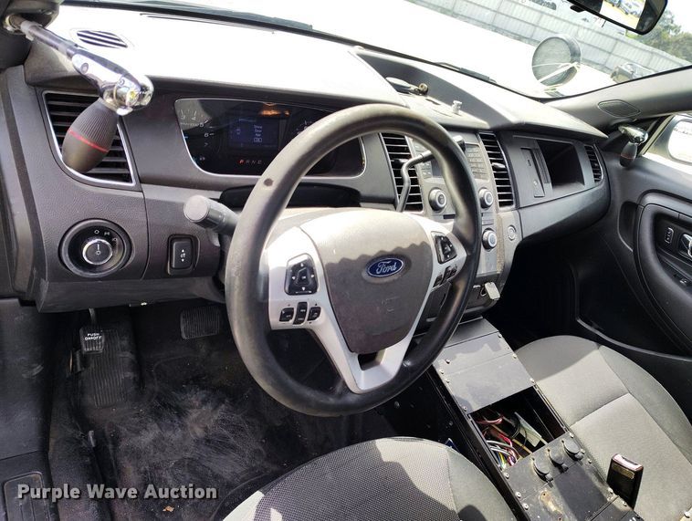 image for item YA0466 2013 Ford Taurus Police Interceptor 