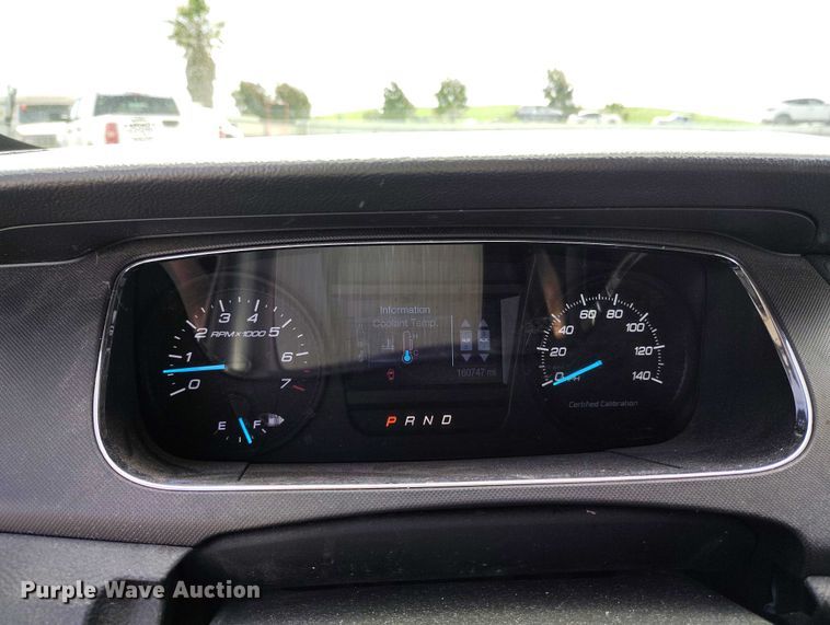 image for item YA0466 2013 Ford Taurus Police Interceptor 