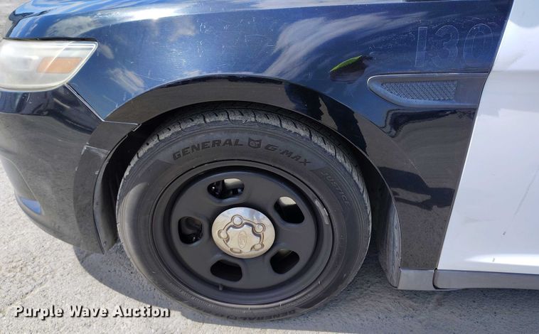 image for item YA0466 2013 Ford Taurus Police Interceptor 