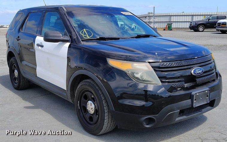 image for item YA0467 2015 Ford Explorer Police Interceptor SUV