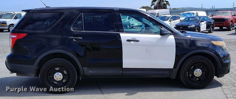 image for item YA0467 2015 Ford Explorer Police Interceptor SUV