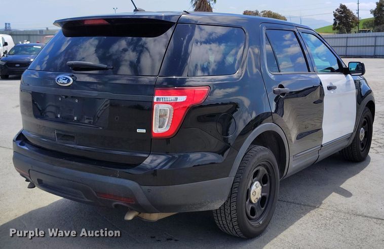 image for item YA0467 2015 Ford Explorer Police Interceptor SUV