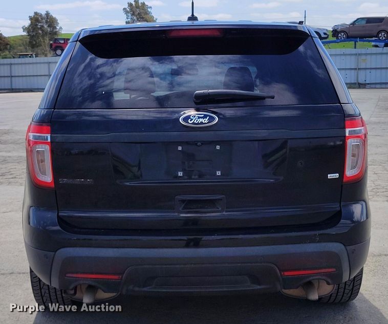 image for item YA0467 2015 Ford Explorer Police Interceptor SUV