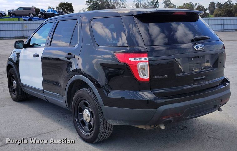 image for item YA0467 2015 Ford Explorer Police Interceptor SUV