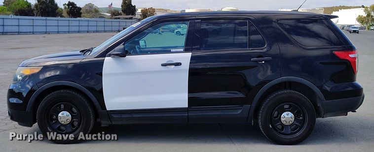 image for item YA0467 2015 Ford Explorer Police Interceptor SUV