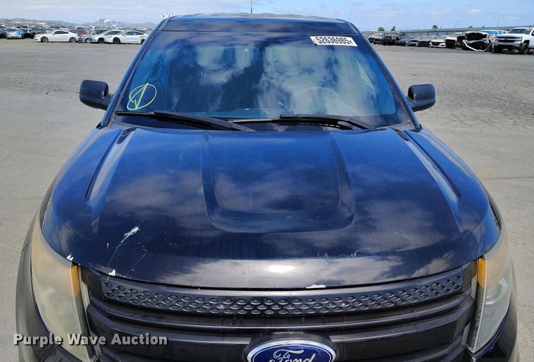 image for item YA0467 2015 Ford Explorer Police Interceptor SUV