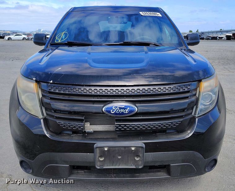image for item YA0467 2015 Ford Explorer Police Interceptor SUV