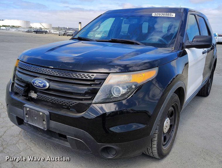 image for item YA0467 2015 Ford Explorer Police Interceptor SUV