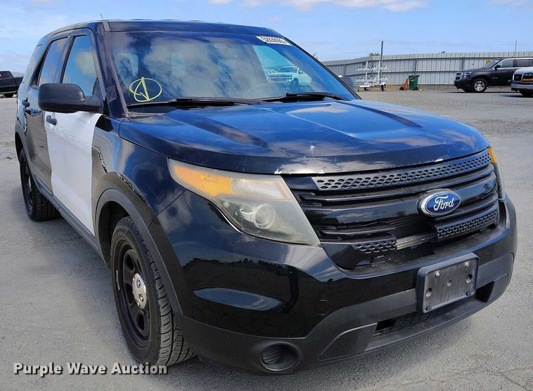 image for item YA0467 2015 Ford Explorer Police Interceptor SUV