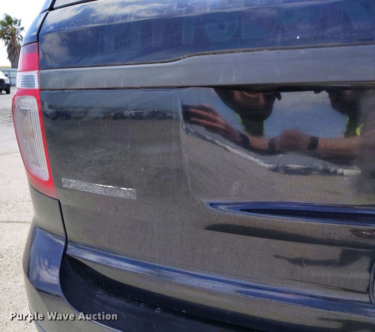 image for item YA0467 2015 Ford Explorer Police Interceptor SUV