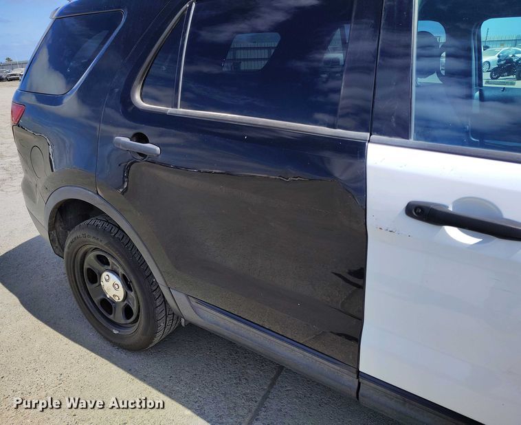 image for item YA0467 2015 Ford Explorer Police Interceptor SUV