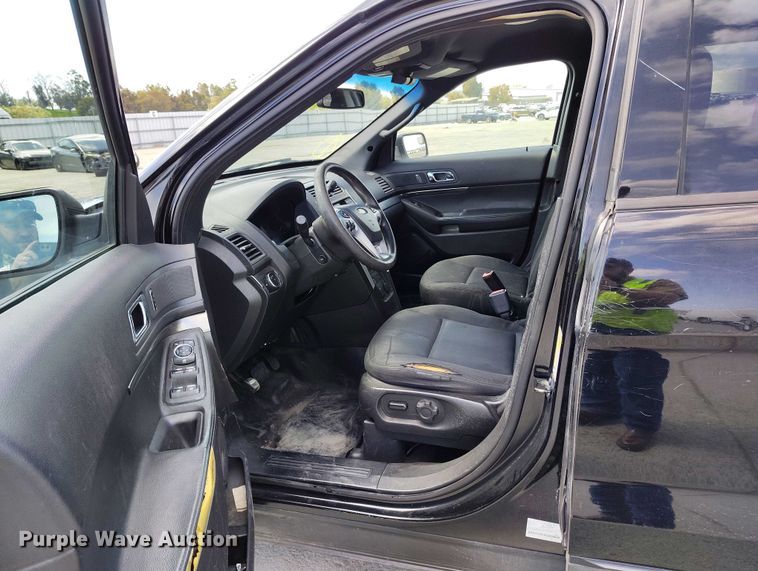 image for item YA0467 2015 Ford Explorer Police Interceptor SUV