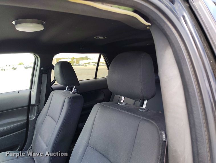 image for item YA0467 2015 Ford Explorer Police Interceptor SUV