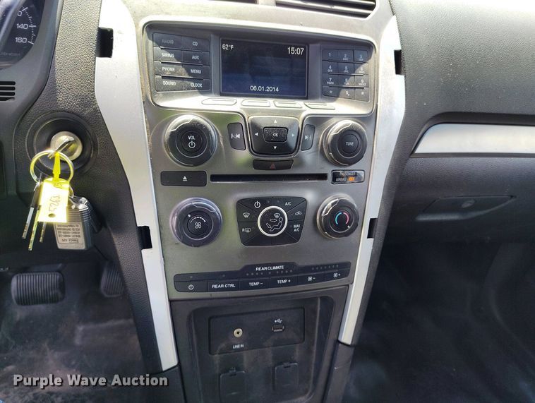 image for item YA0467 2015 Ford Explorer Police Interceptor SUV