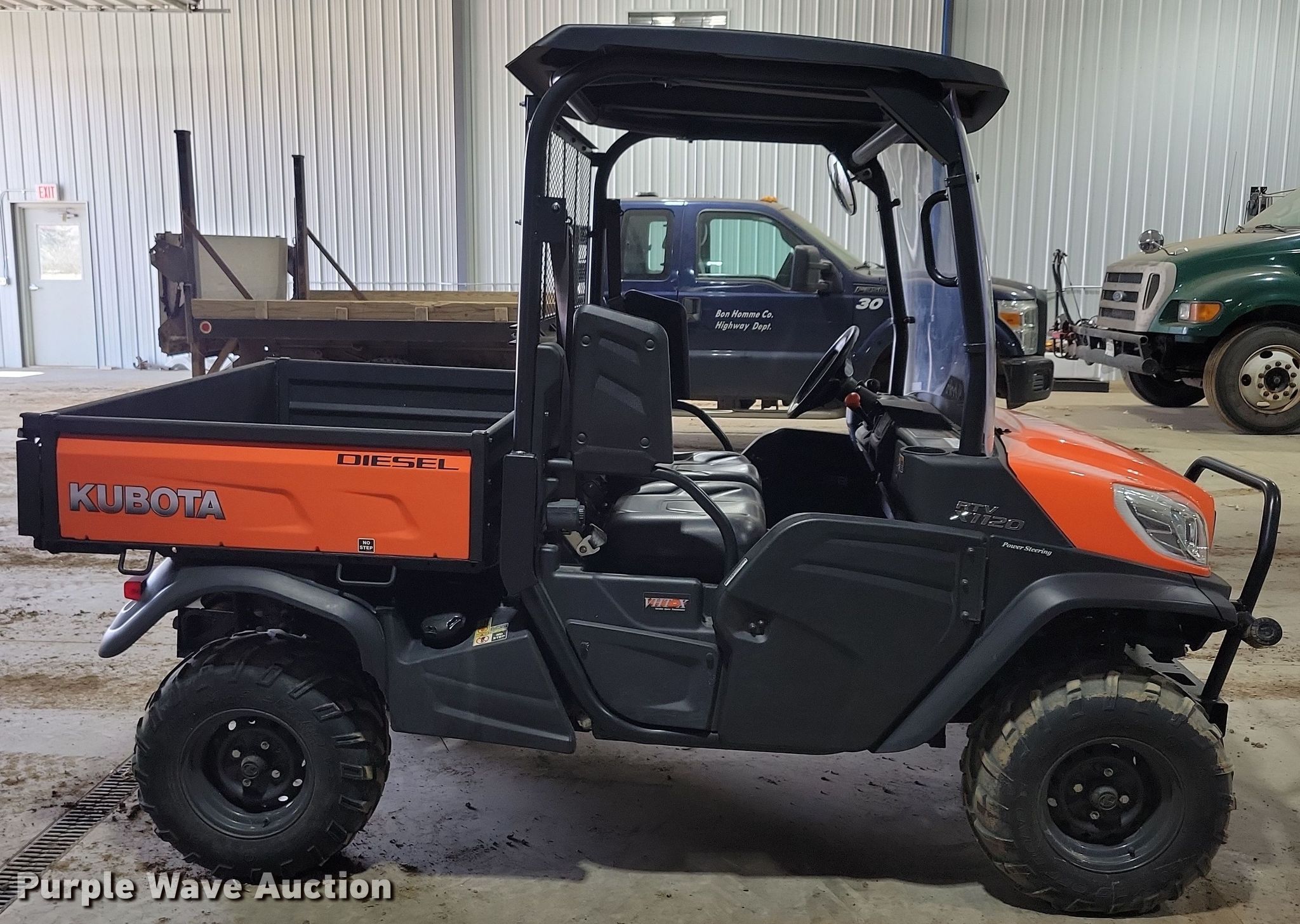 2019 Kubota RTV X1120 utility vehicle in Tyndall, SD | Item